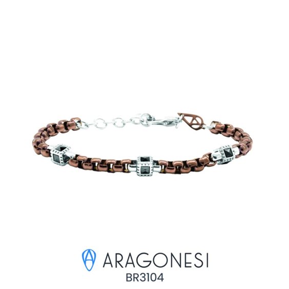 Bracciale Aragonesi Uomo in Acciaio BR3104 - BR3104